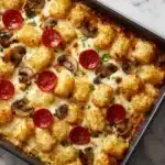 Pizza Tot Casserole Recipe