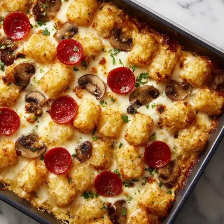 Pizza Tot Casserole Recipe