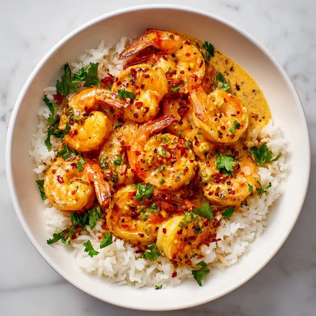 Creamy Garlic Shrimp Recipe - Recipe Image