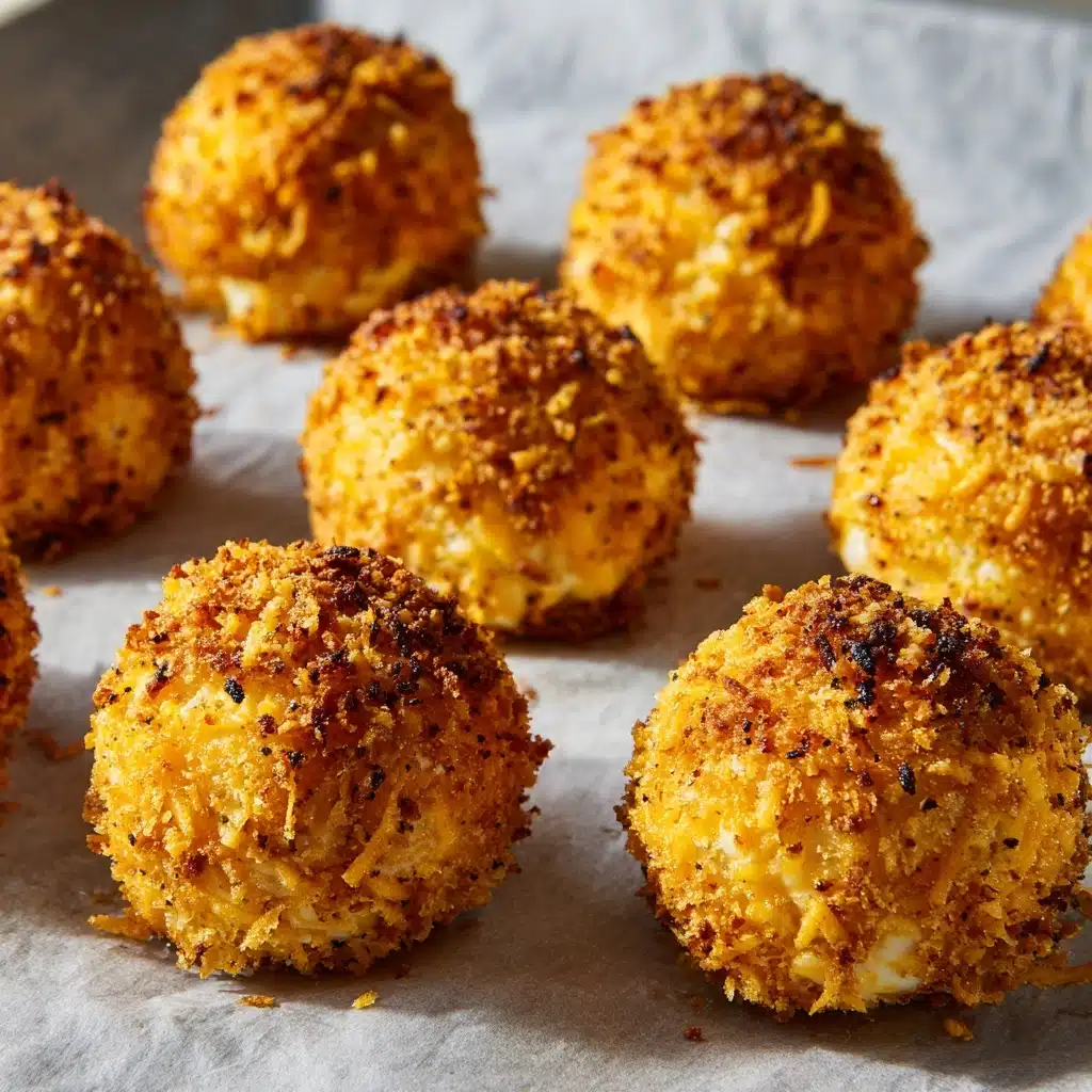 Golden Cheese Crunch Bites Recipe - Recipe Image