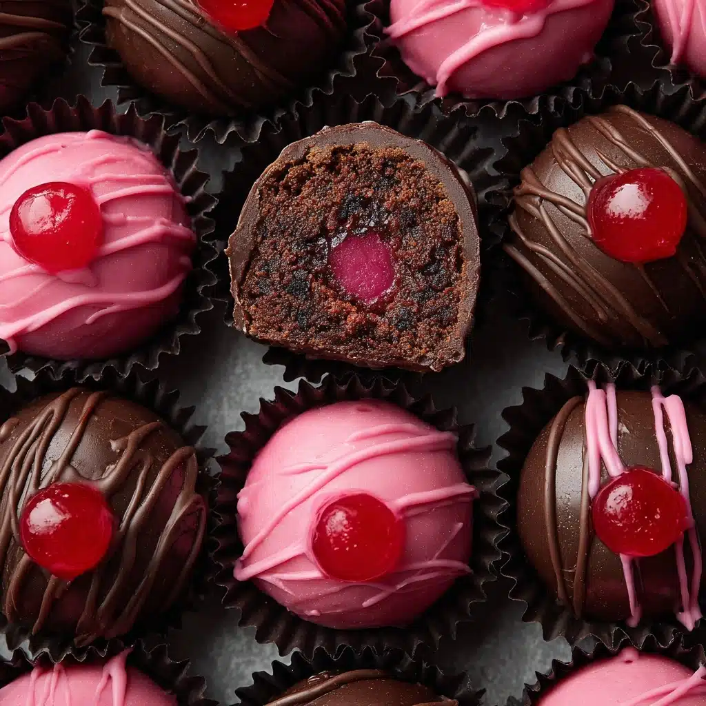 Cherry Mash Truffles Recipe - Recipe Image