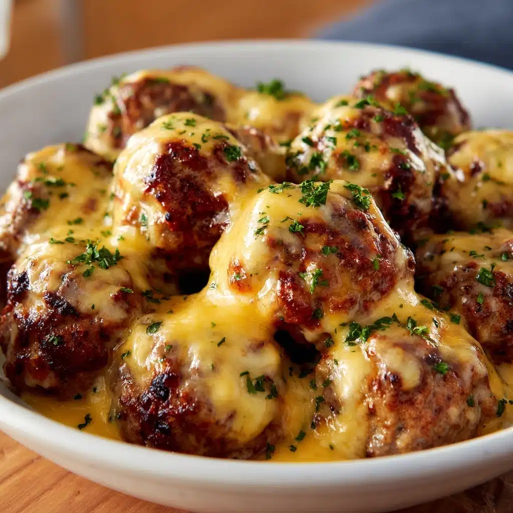 French Onion Meatballs Recipe - Recipe Image