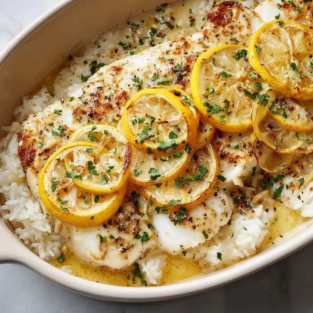 Baked Cod with Lemon and Garlic Recipe