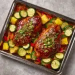Teriyaki Chicken and Pineapple Foil Packets Recipe