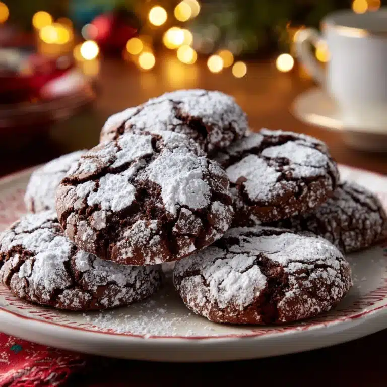 Soft Chocolate Sugar Cookies Recipe