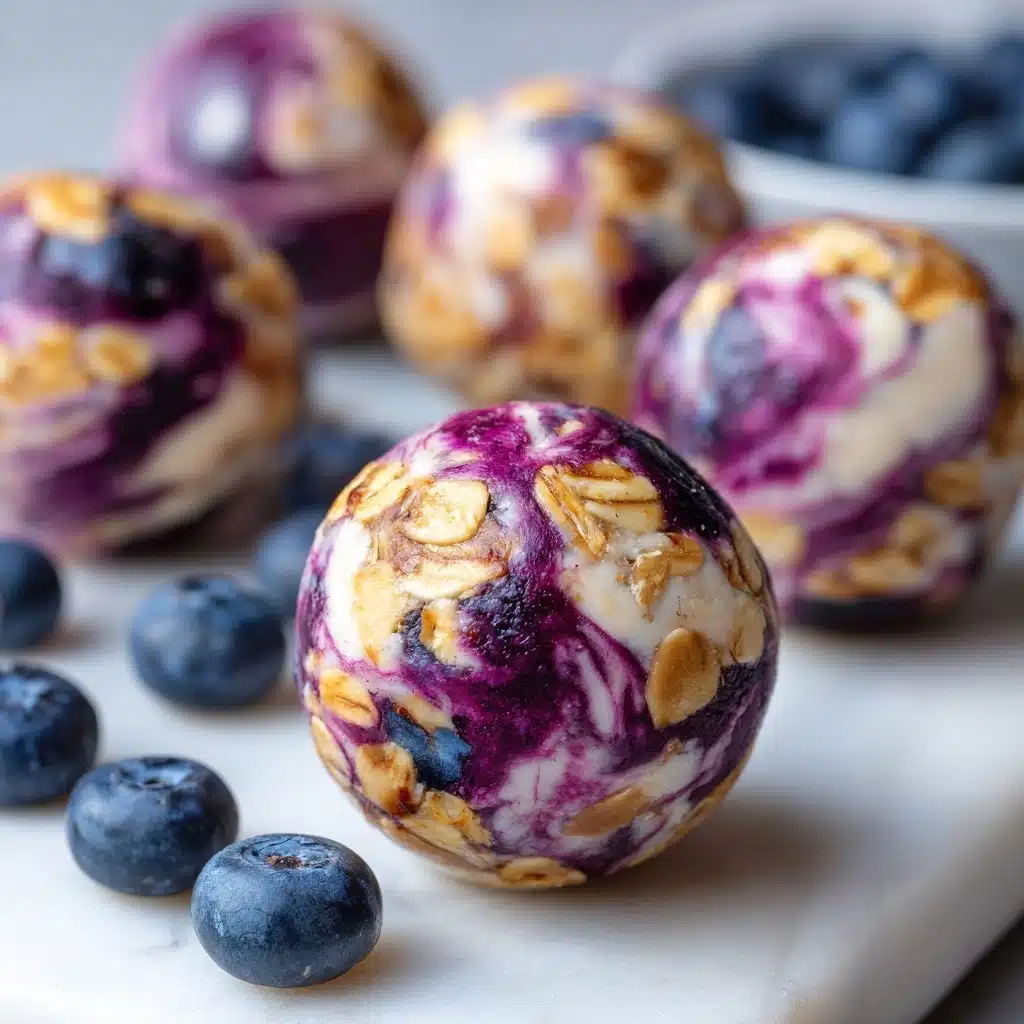 Blueberry Cheesecake Protein Bites Recipe - Recipe Image
