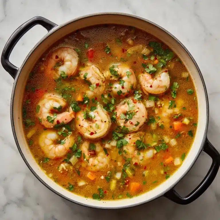 Quick and Spicy Shrimp Soup Recipe