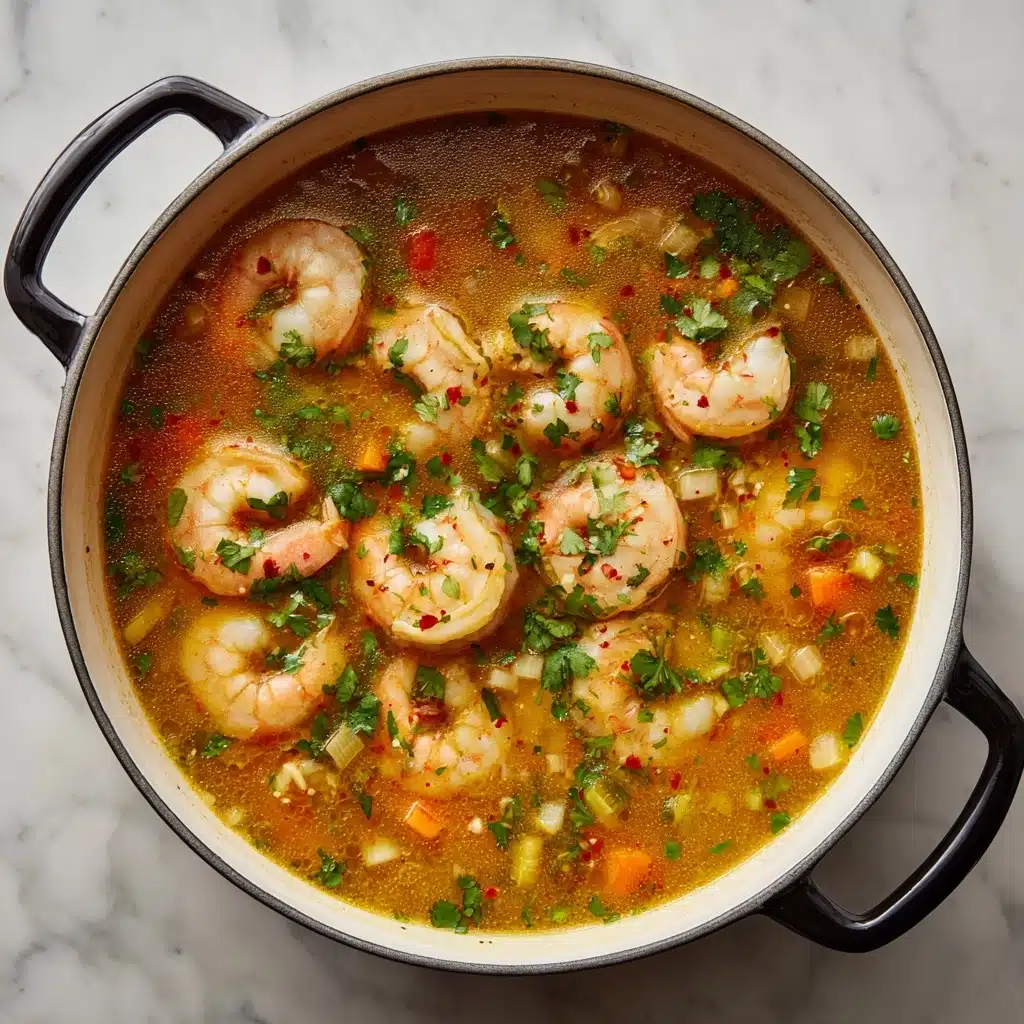 Quick and Spicy Shrimp Soup Recipe