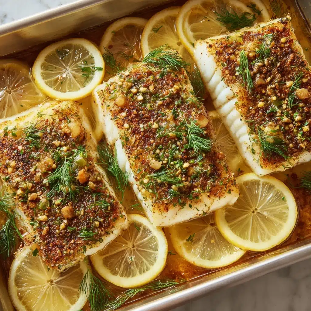 Lemony Steamed Fish Recipe - Recipe Image