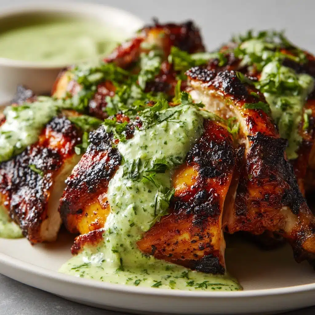 Peruvian Chicken with Green Sauce Recipe