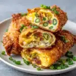 Mini Jalapeño Popper Egg Rolls Recipe