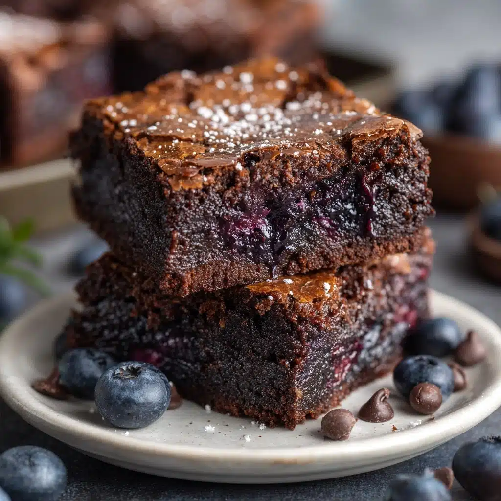 Blueberry Brownies Recipe - Recipe Image