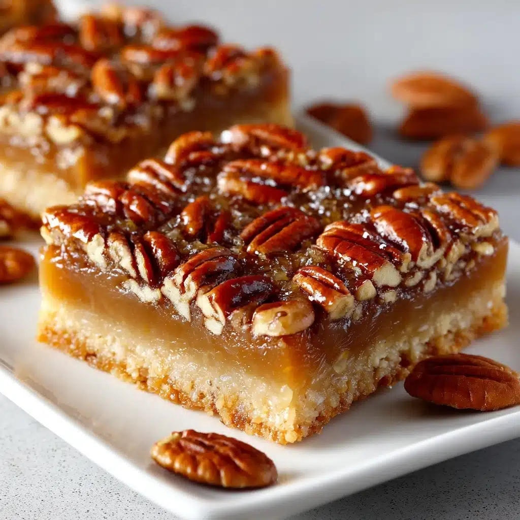Easy Pecan Pie Bars Recipe