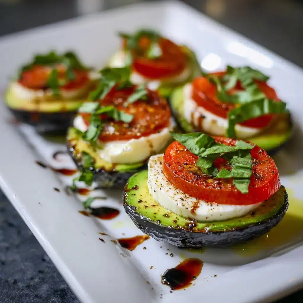 Caprese Stuffed Avocados Recipe - Recipe Image