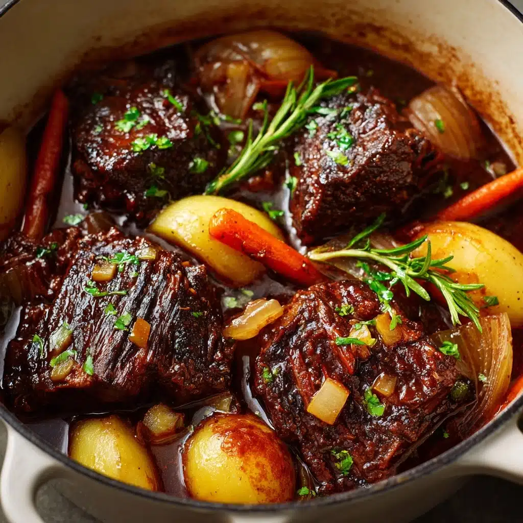 Oxtail Bourguignon Recipe - Recipe Image