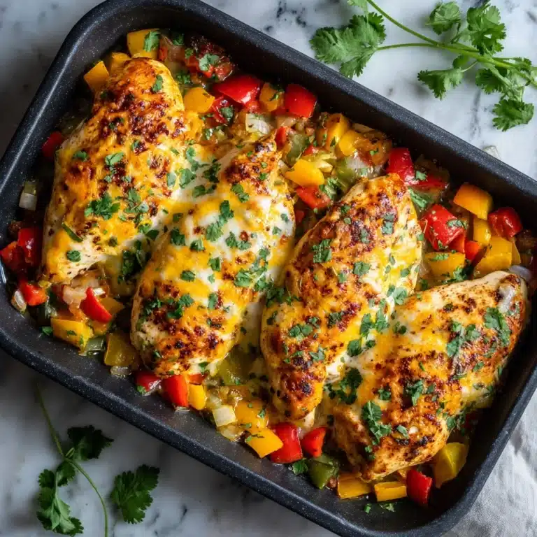Fajita Stuffed Chicken Recipe