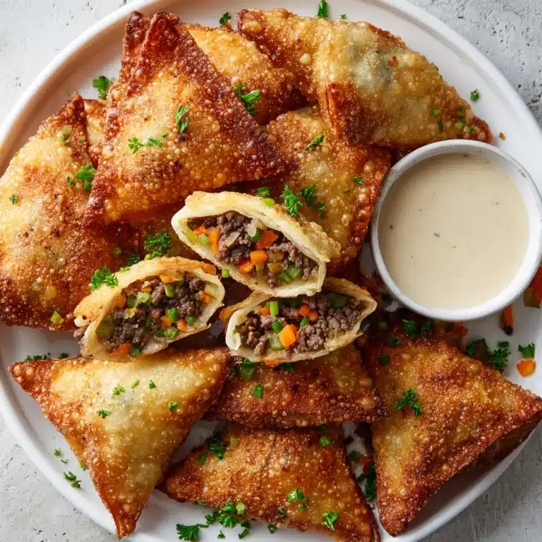 Philly Cheesesteak Egg Rolls Recipe