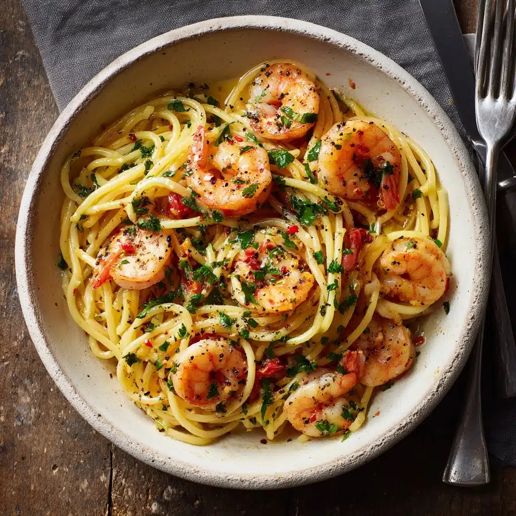 Spicy Shrimp Pasta Recipe - Recipe Image
