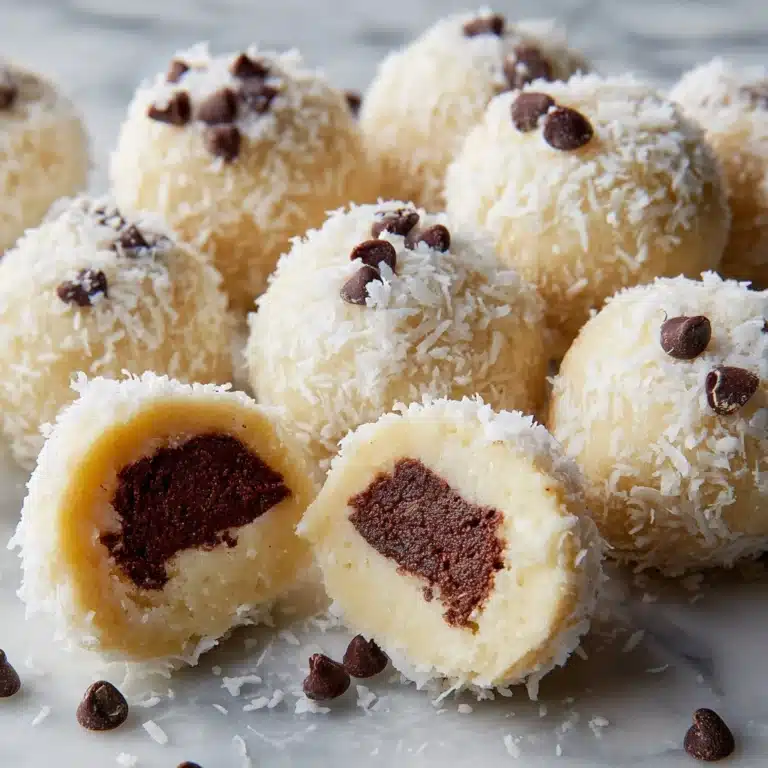 Mint Chocolate Chip Snowball Cookies Recipe