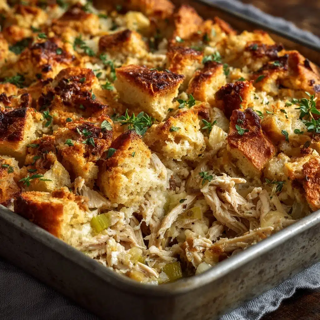 Rotisserie Chicken and Stuffing Casserole Recipe
