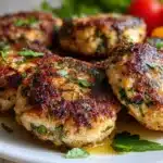 Mediterranean Chicken Patties Recipe