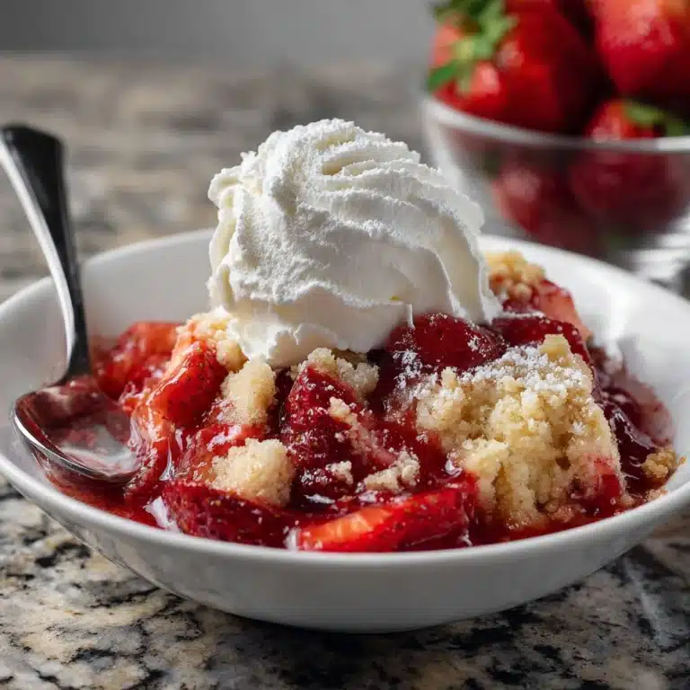 Easy Strawberry Cobbler Recipe