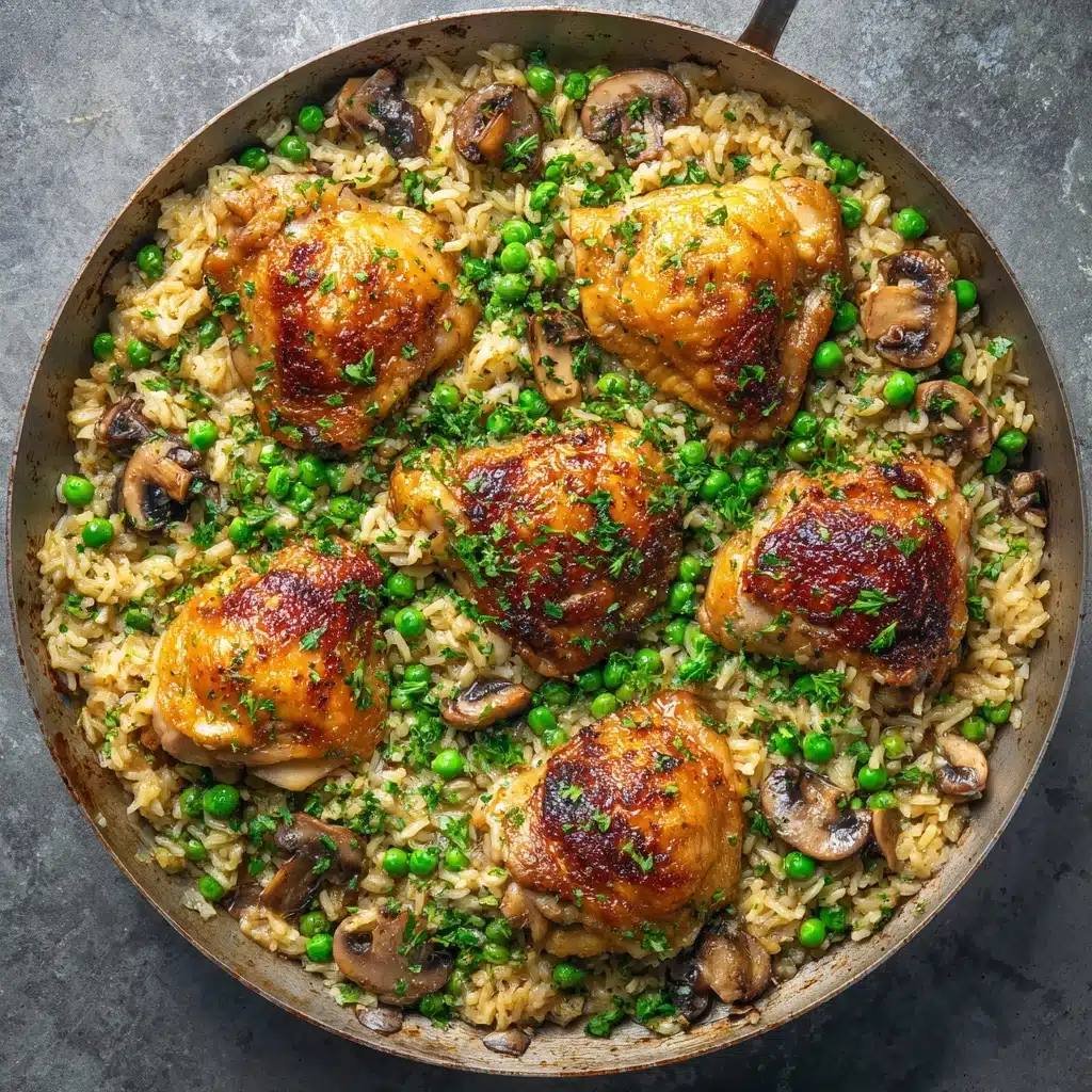 One Pot Chicken and Rice Recipe - Recipe Image