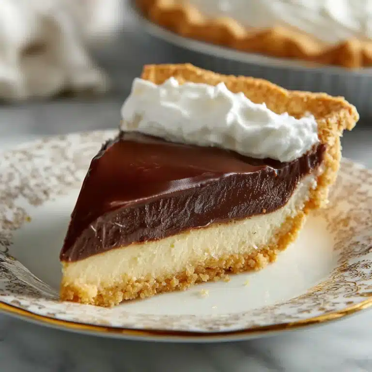 Old-Fashioned Chocolate Pie Recipe