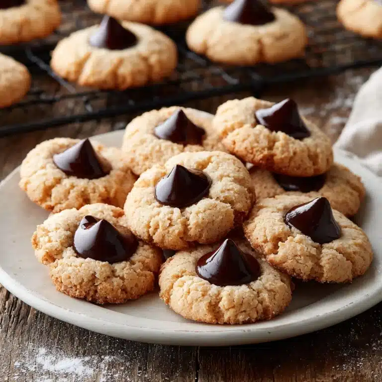 Homemade Peanut Butter Kiss Cookies Recipe