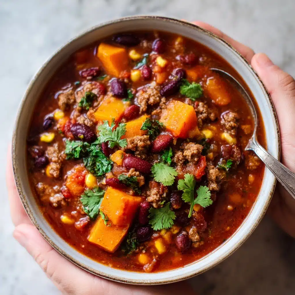 Easy Butternut Squash Chili With Turkey or Beef Recipe