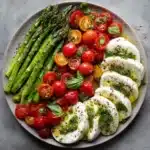 Caprese Roasted Asparagus Recipe