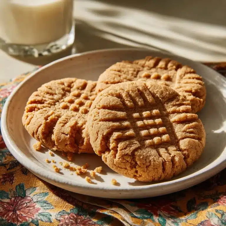 Easy Peanut Butter Cookies Recipe