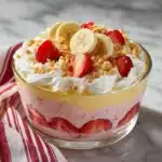 Strawberry Crunch Banana Pudding Recipe