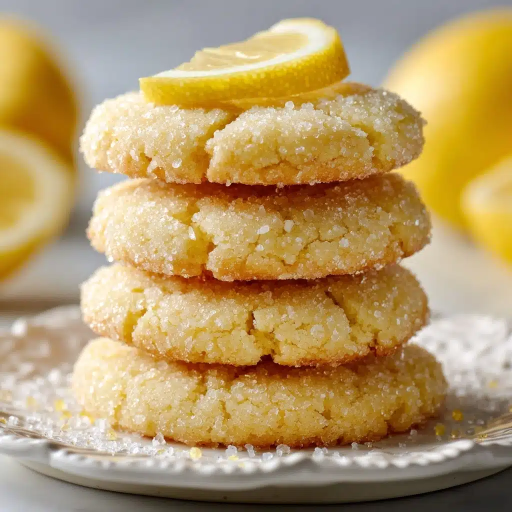 Lemon Sugar Cookies Recipe - Recipe Image