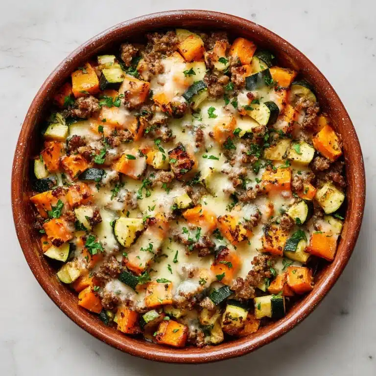 Ground Turkey Sweet Potato Bake Recipe