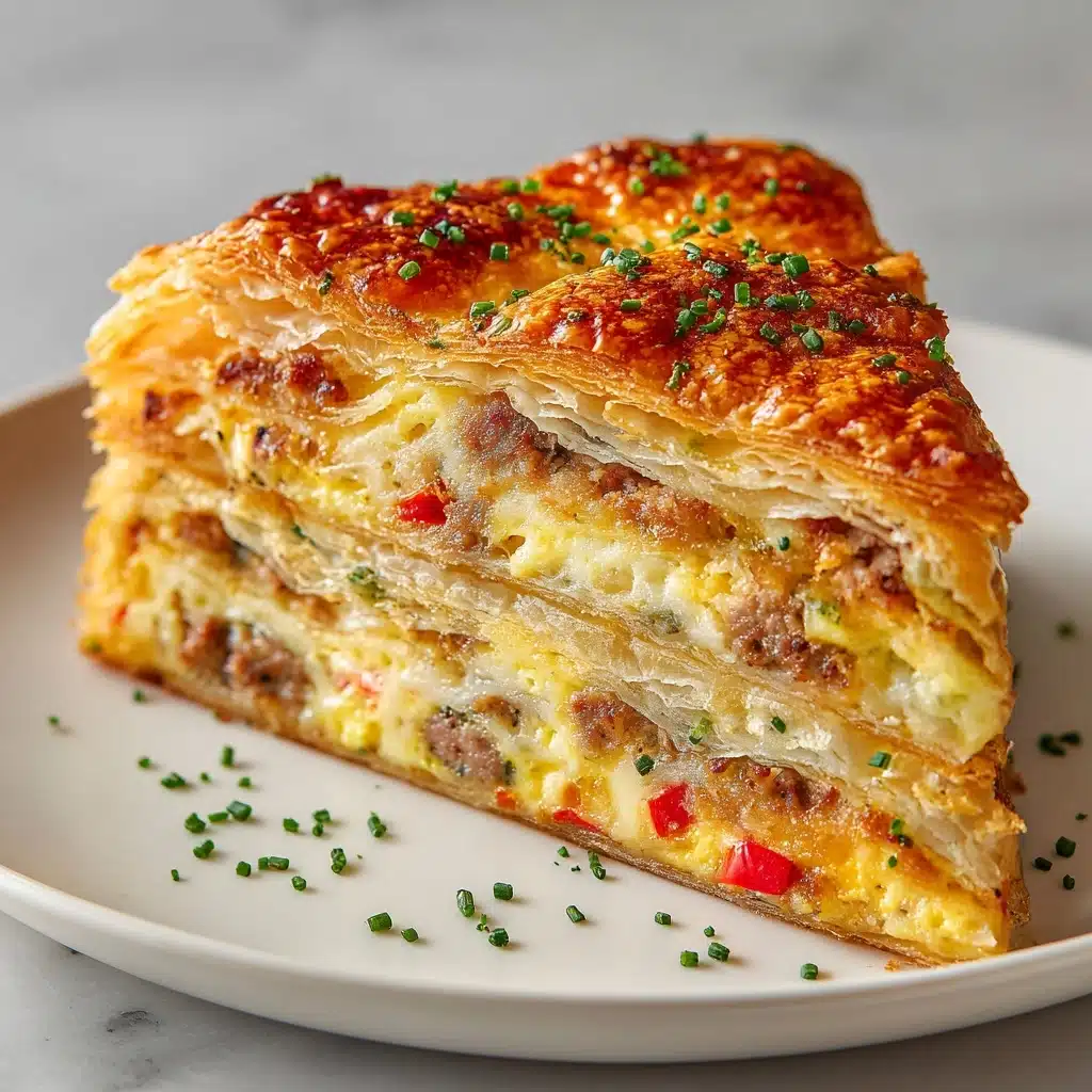 Crescent Roll Breakfast Casserole Recipe - Recipe Image