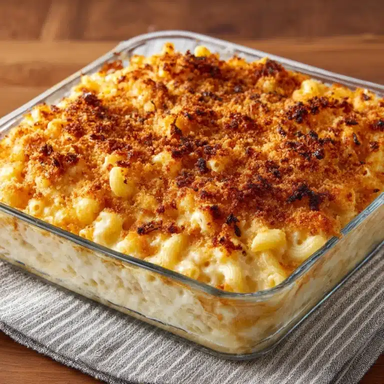 Southern Macaroni and Cheese Casserole Recipe