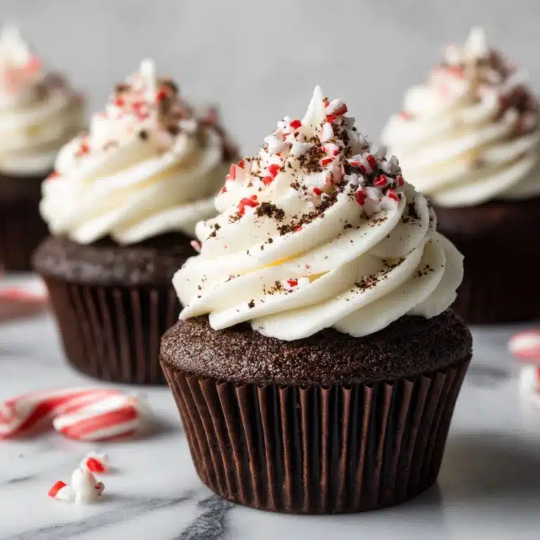 Peppermint Mocha Cupcakes Recipe