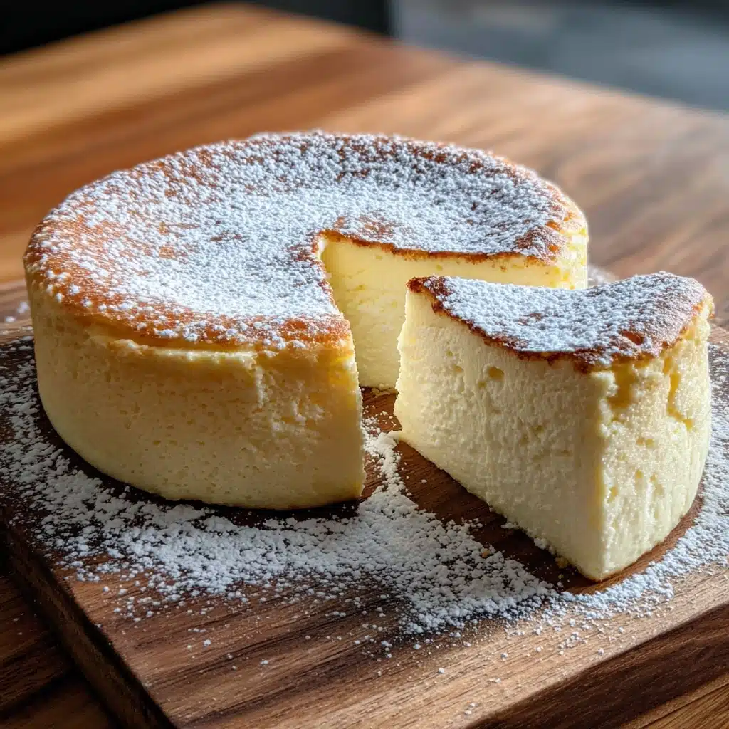 Light & Fluffy Yogurt Cloud Cake Recipe - Recipe Image
