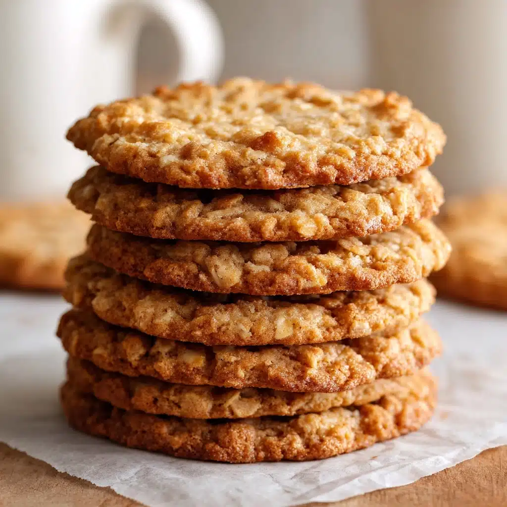 Peanut Butter Oatmeal Cookies Recipe - Recipe Image
