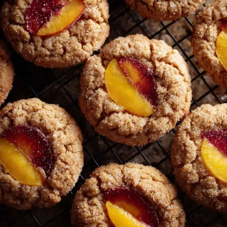 Peach Cobbler Cookies Recipe