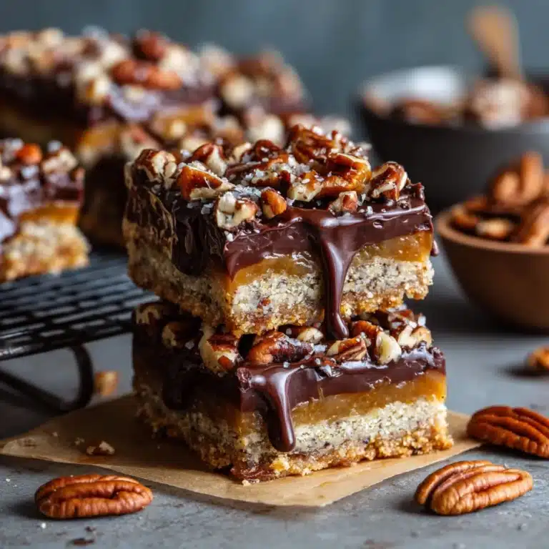 Chocolate Pecan Turtle Clusters Recipe