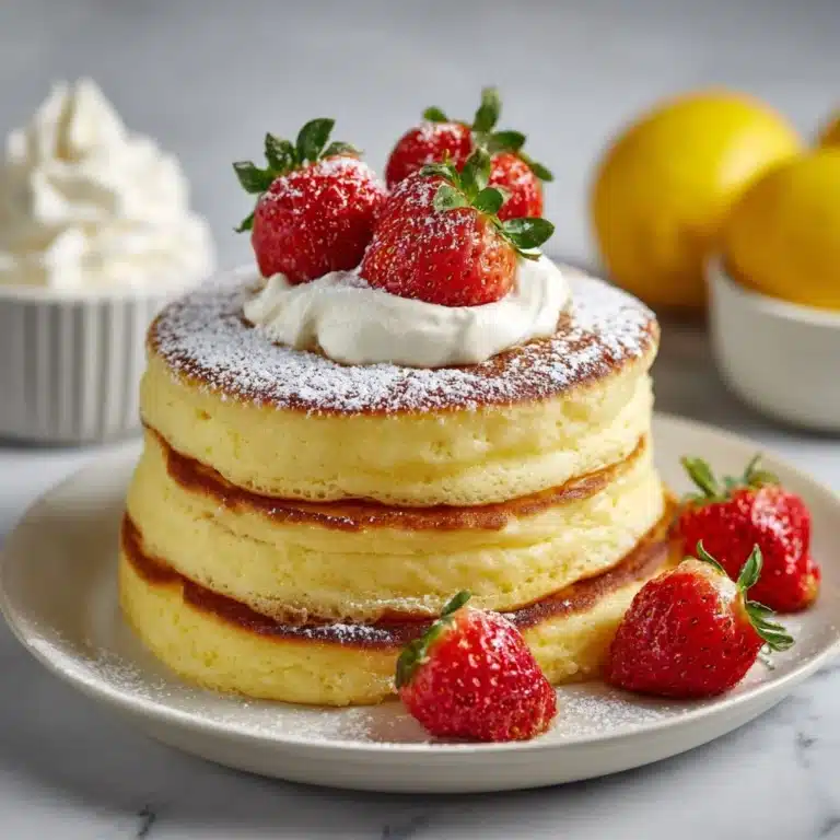 Lemon Soufflé Pancakes Recipe