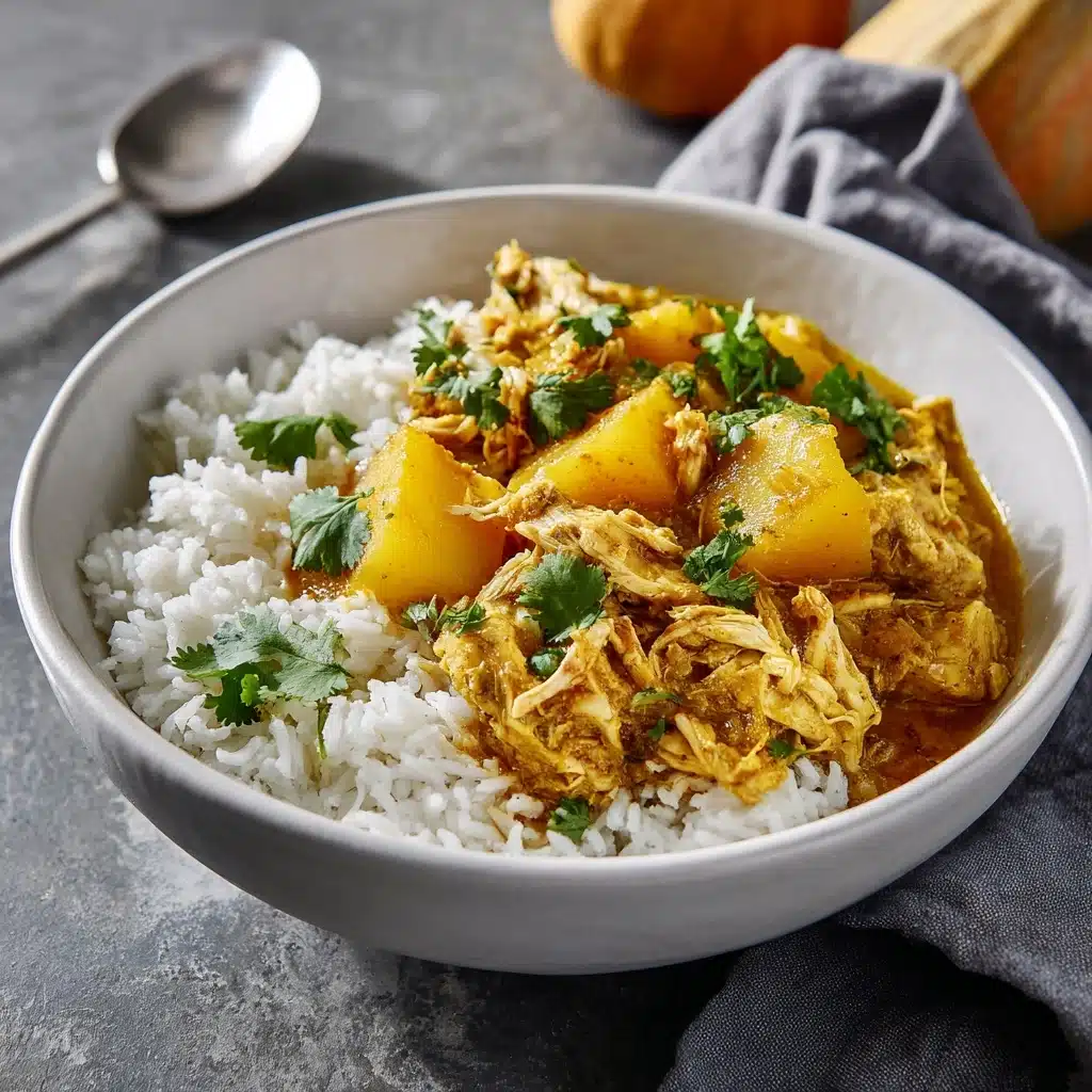 Chicken and Pumpkin Thai Curry Recipe - Recipe Image