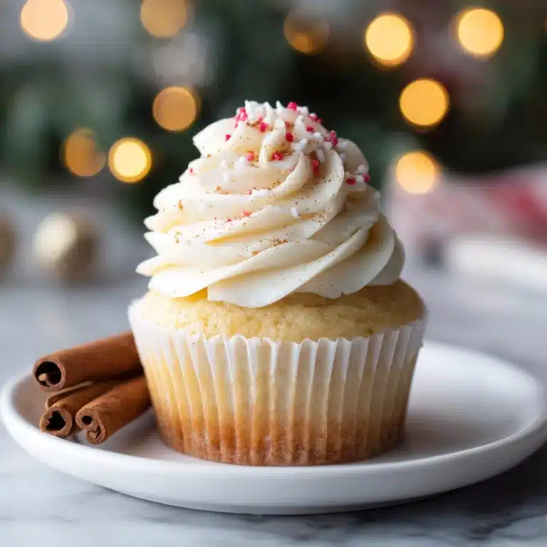 Eggnog Cupcakes Recipe