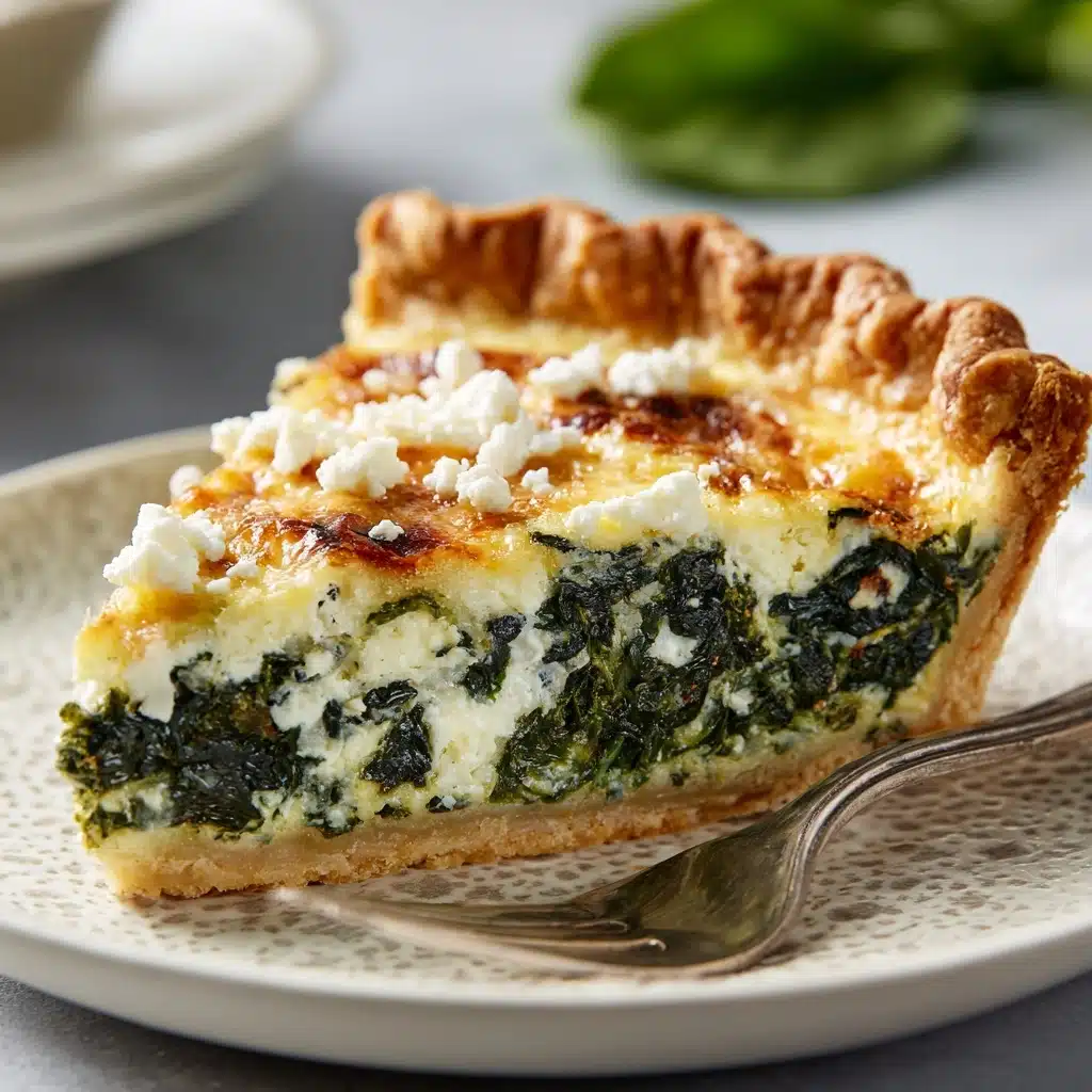 Spinach Feta Quiche Recipe