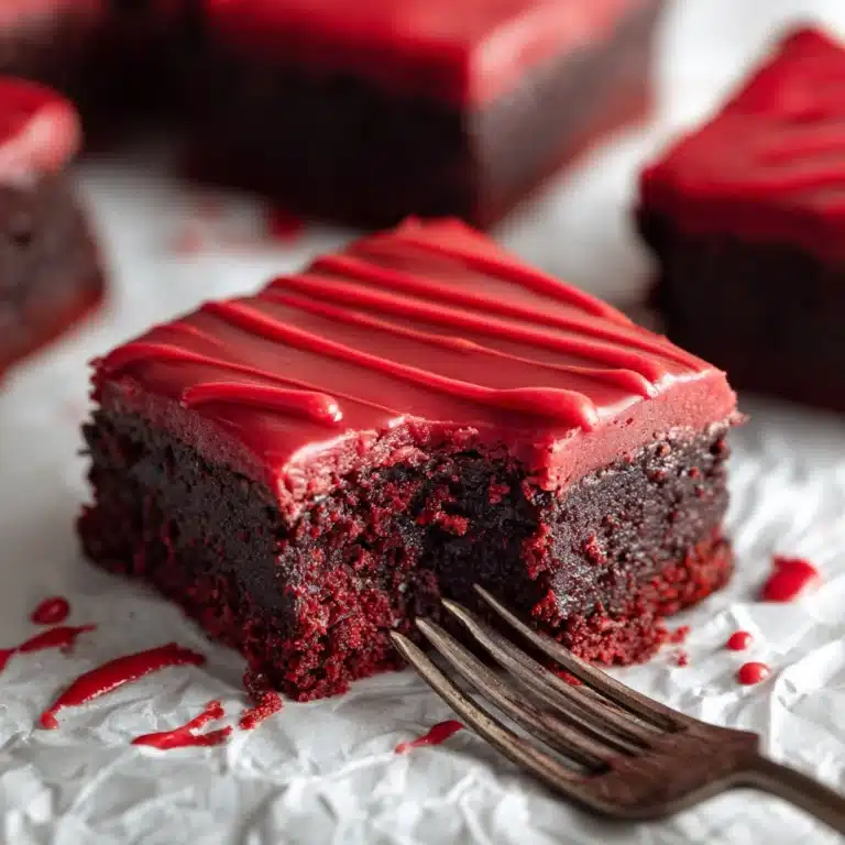 Red Velvet Brownies Recipe