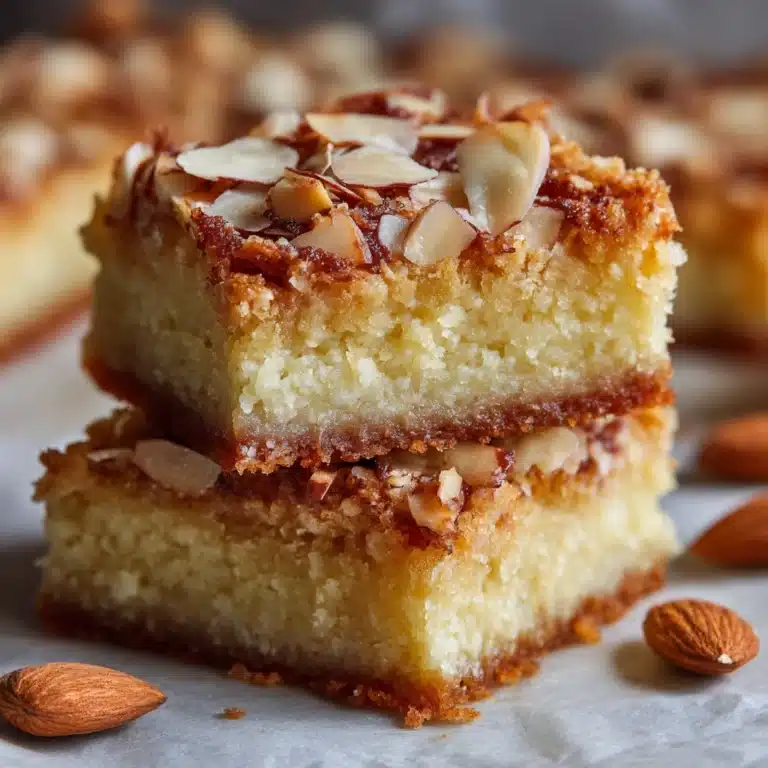 Vegan Almond Croissant Cookie Bars Recipe