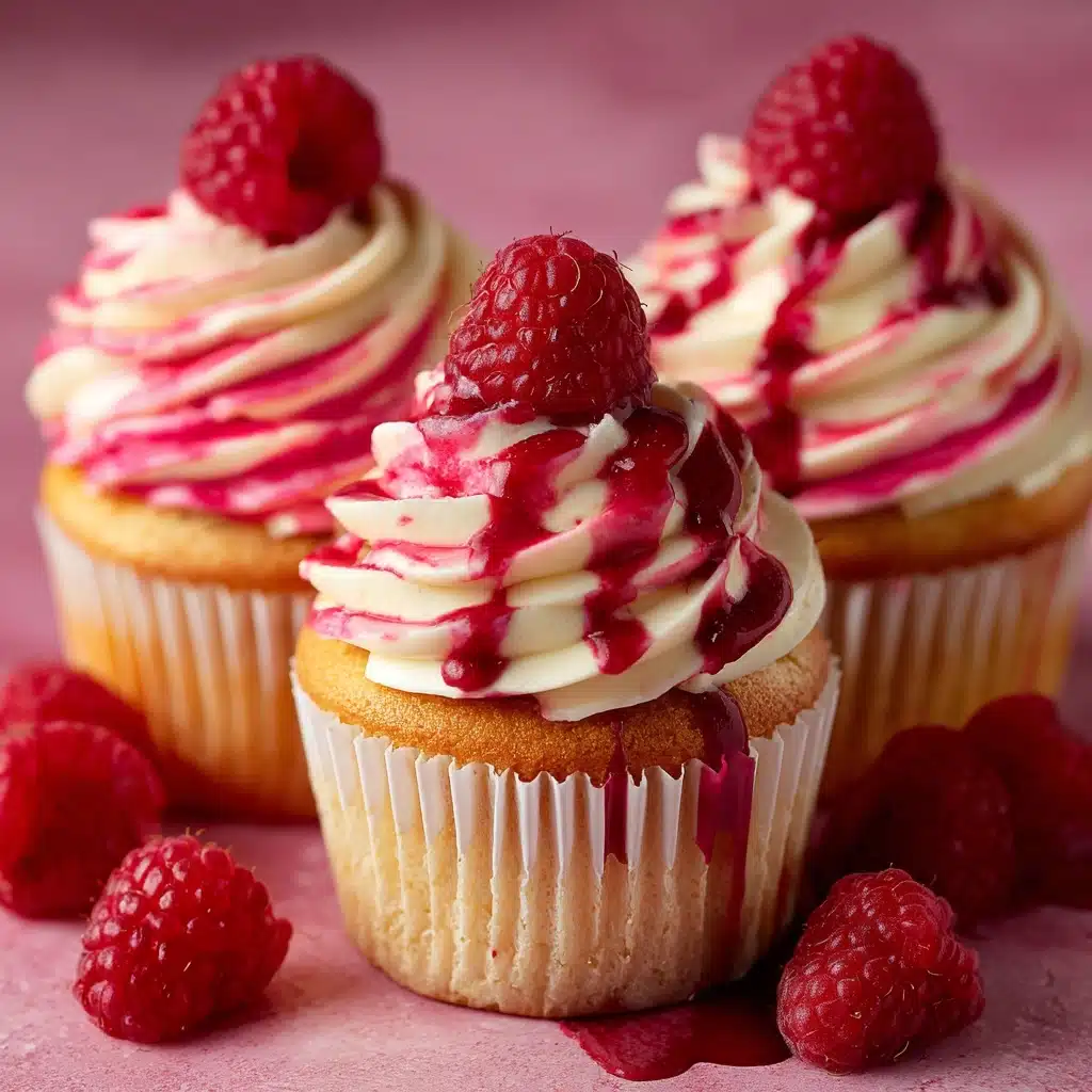 Raspberry Cheesecake Cupcakes Recipe - Recipe Image