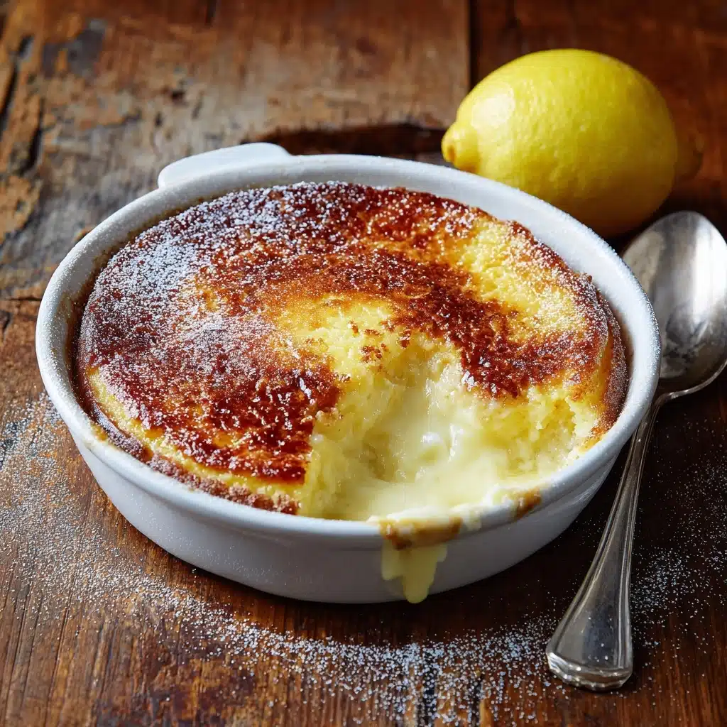 Baked Lemon Pudding Recipe